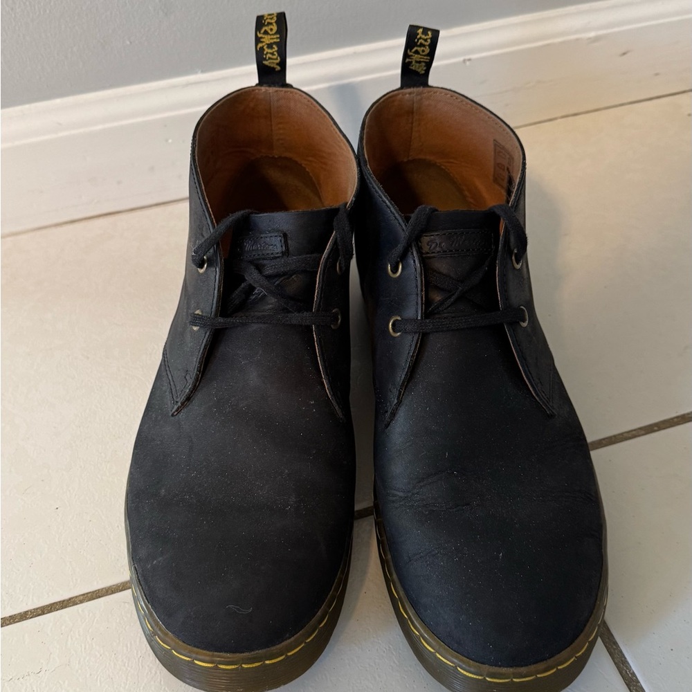 Dr. Martens Black Chukka Boots for Men